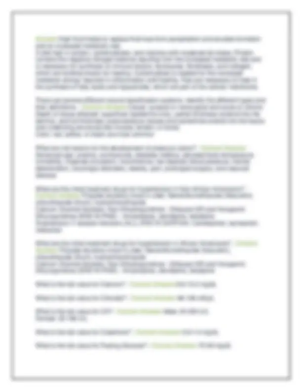 Med Surge 1 Final Exam Questions with Complete Solutions Graded A+ ...