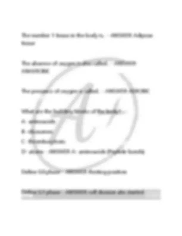Galen College of Nursing NU110 Exam #2 (v2 with final review questions ...