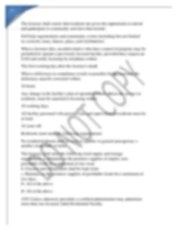 ADULT RESIDENTIAL FACILITY (ARF) PRACTICE TEST, CALIFORNIA ARF ...