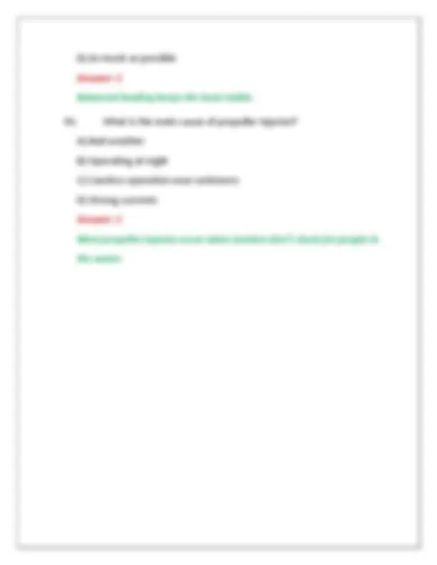 TENNESSEE BOATING SAFETY EDUCATION PRACTICE EXAM QUESTIONS AND CORRECT ...