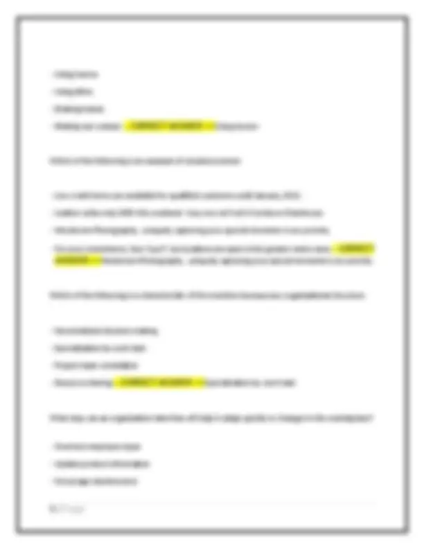 Deca Testing DECA ACTUAL EXIT EXAM 2025 EXAM QUESTIONS WITH COMPLETE SOLUTION ...