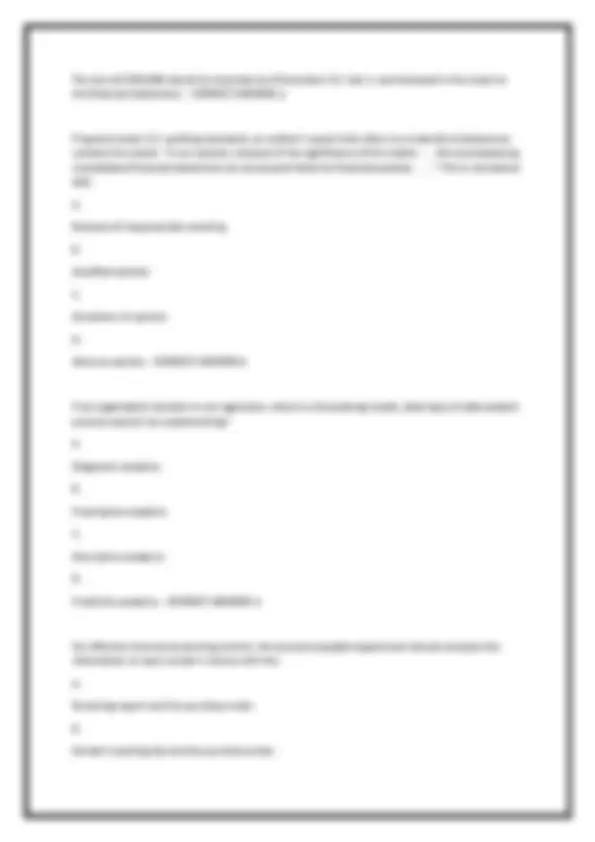 AUDIT FINAL EXAM – COMPLETE 250 QUESTIONS WITH CORRECT ANSWERS ...