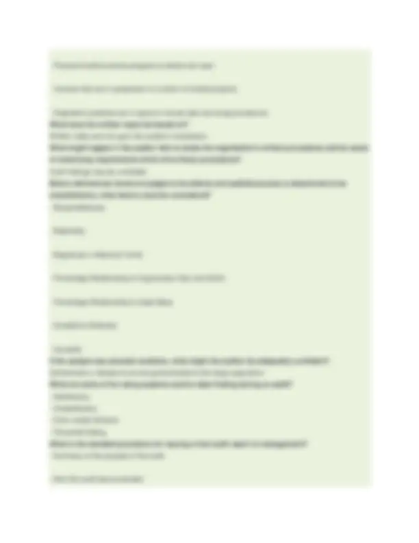 CPPA Module 4 Exam Study Guide: Audit Process and System Analysis ...