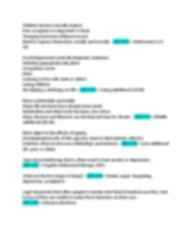 Chapter 3 Workbook [Hartmann Nursing Assistant Care The Basics ...