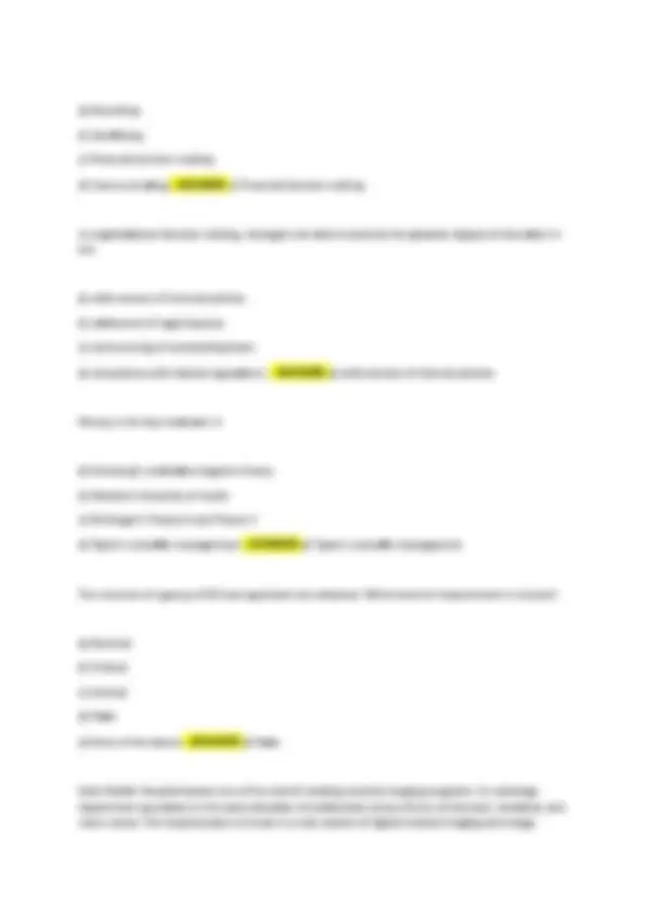 ETS MAJOR FIELD TEST (PRACTICE TEST): BACHELOR'S DEGREE IN BUSINESS ...