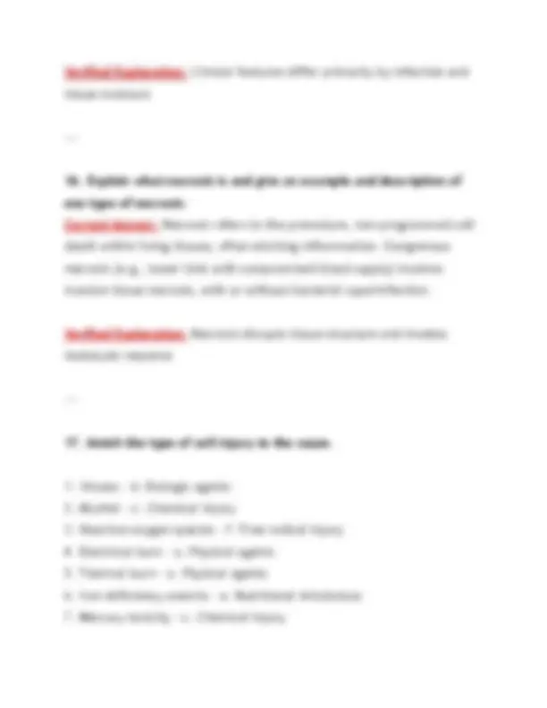 BIOD 331 / NURS 231 Pathophysiology – Module 1 Exam & Study Guide ...