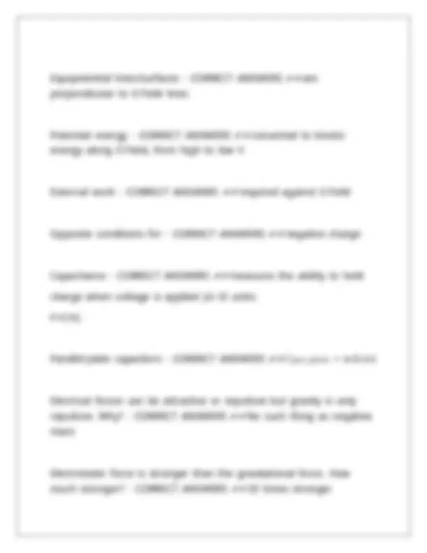 Physics 1260 Exam 1 study guide 2.0 questions with answers | Exams ...