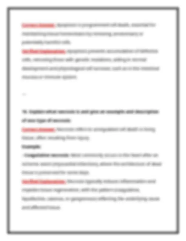 BIOD 331 Pathophysiology Module 1 Exam 2025 | Portage Learning – 2 Full ...