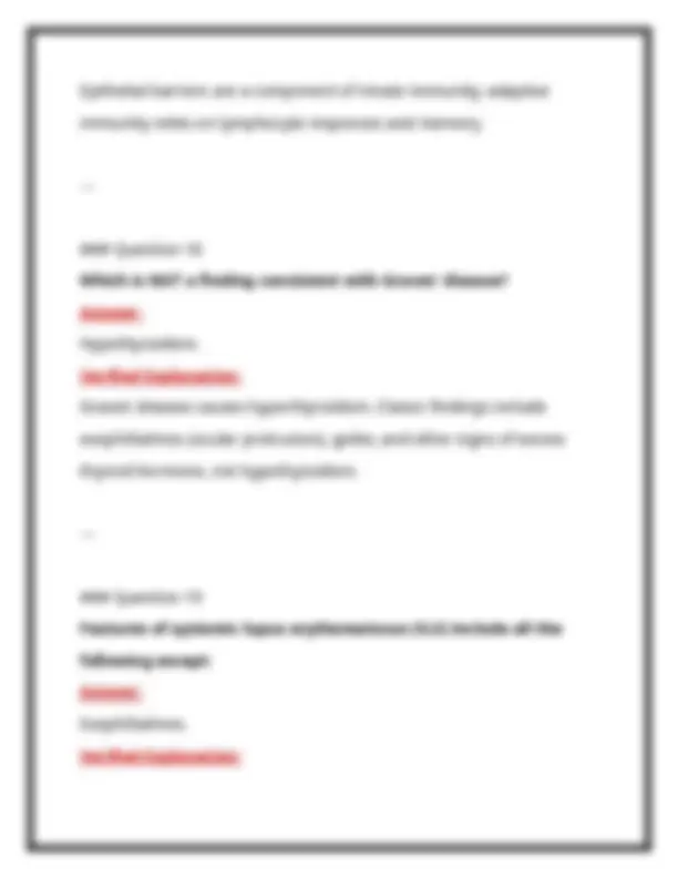 BIOD 331 Pathophysiology Module 3 Exam 2025 | Portage Learning ...