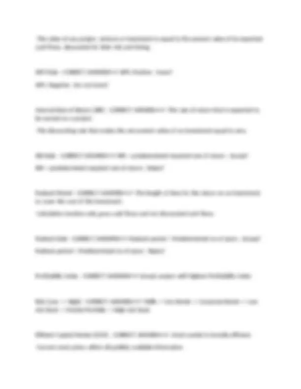 Fin 301 Final Exam Questions With Correct Answers. | Exams Finance ...