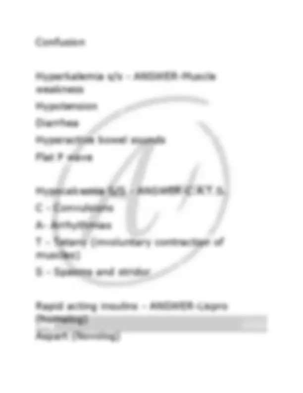 Hondros NUR 205 final (2025) ACTUAL EXAM comprehensive questions and ...
