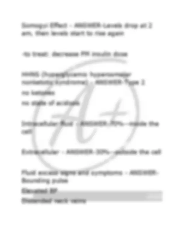 Hondros NUR 205 final (2025) ACTUAL EXAM comprehensive questions and ...