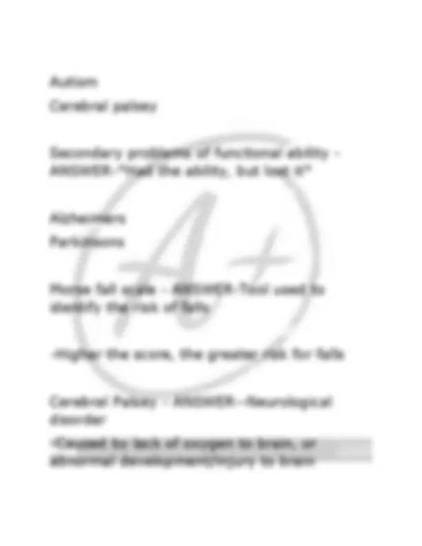 Hondros NUR 205 final (2025) ACTUAL EXAM comprehensive questions and ...