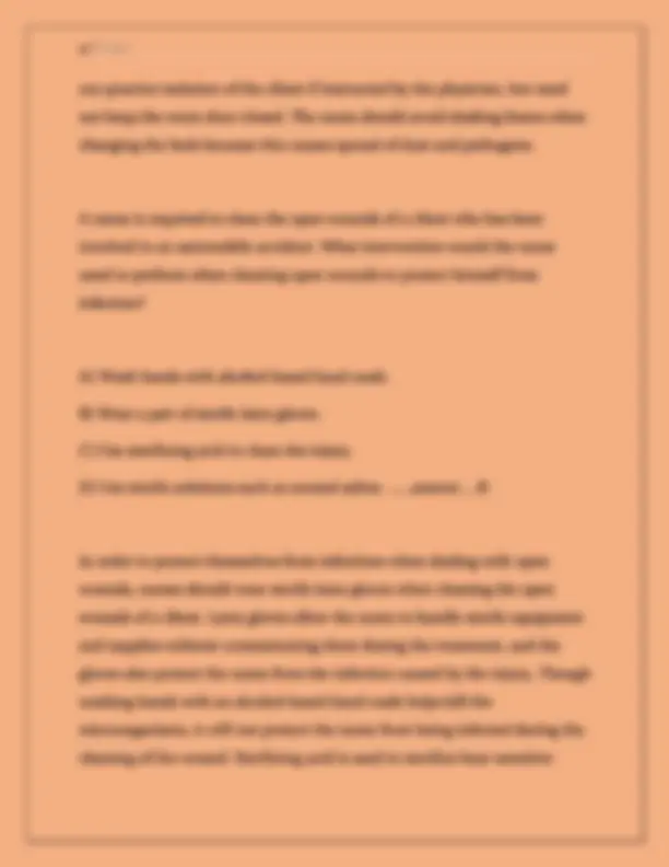 NUR 205 Final EXAM NEWEST 2025 ACTUAL EXAM COMPLETE QUESTIONS AND ...