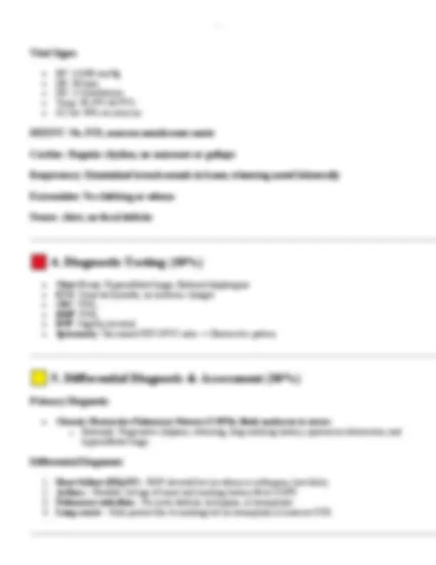 Comprehensive Case Study: 60- Year-Old Female Patient with Shortness Of ...