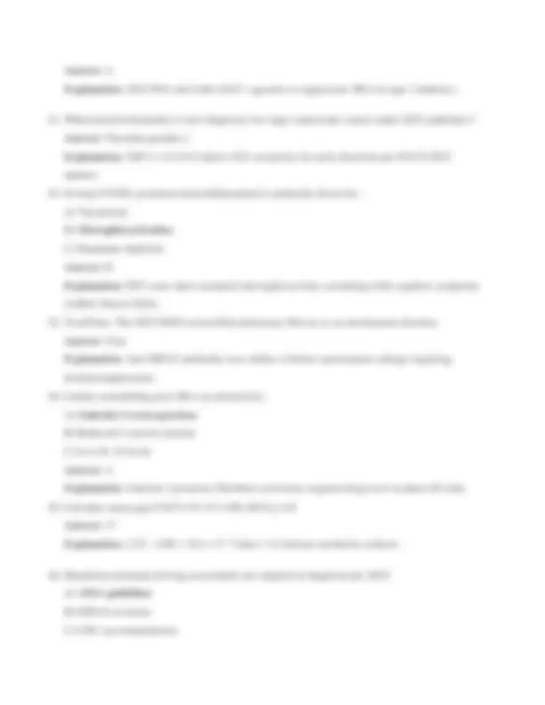 130 Q&A: 2025 Nursing Exam Mastery (PDF Download) | Exams Nursing | Docsity