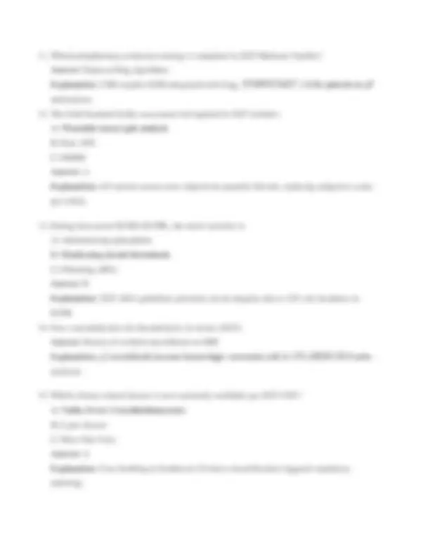 130 Q&A: 2025 Nursing Exam Mastery (PDF Download) | Exams Nursing | Docsity
