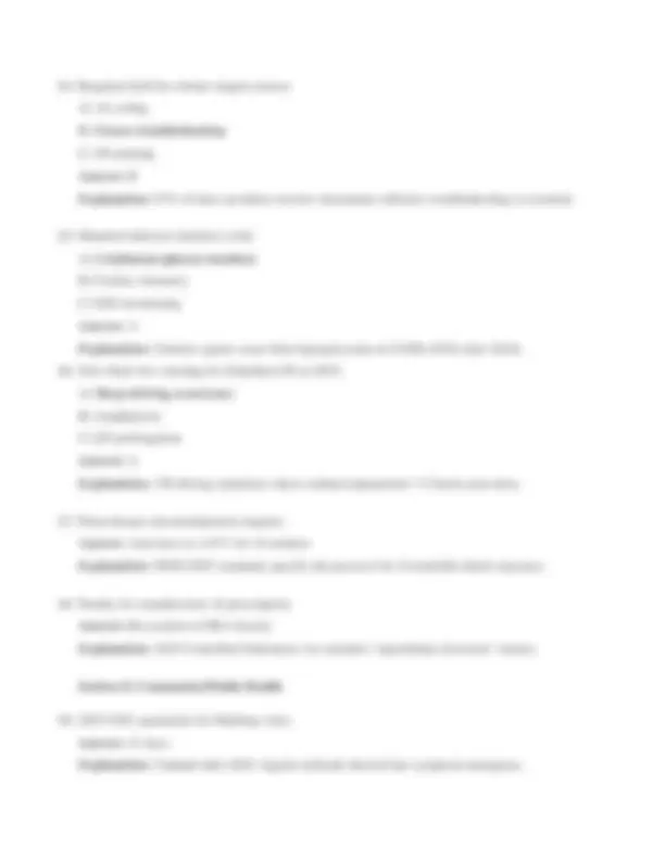 130 Q&A: 2025 Nursing Exam Mastery (PDF Download) | Exams Nursing | Docsity