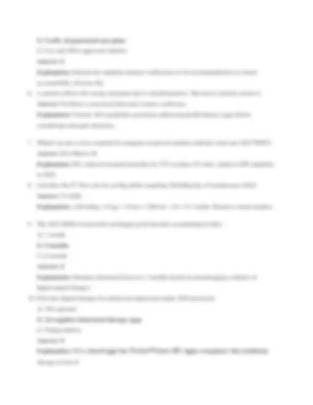 130 Q&A: 2025 Nursing Exam Mastery (PDF Download) | Exams Nursing | Docsity