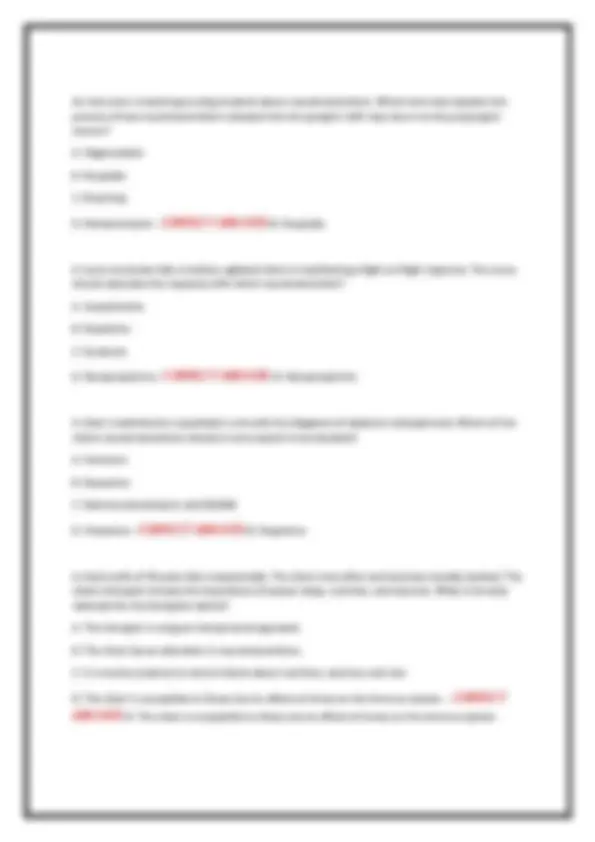 NURS 300 EXAM 1 – COMPLETE 120 QUESTIONS AND CORRECT ANSWERS (LATEST ...