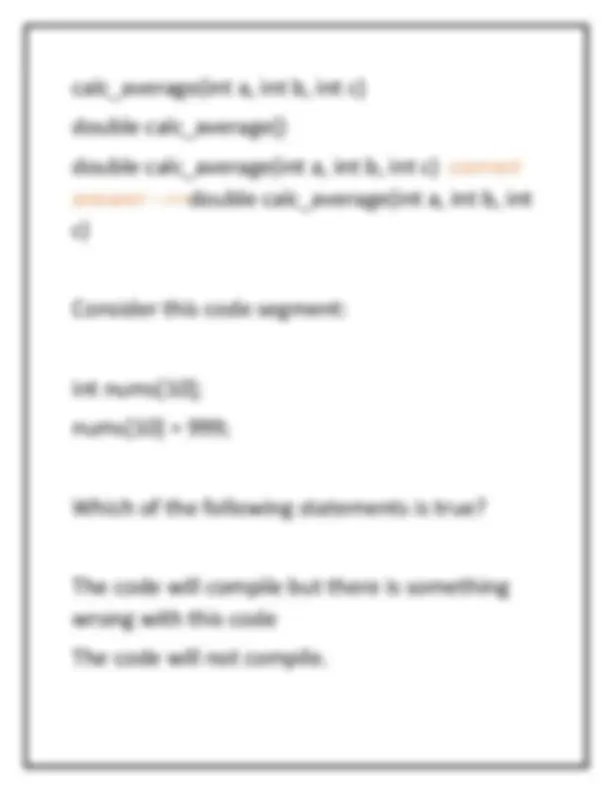 C++ Programming Exam Questions and Answers | Exams Search Engine ...