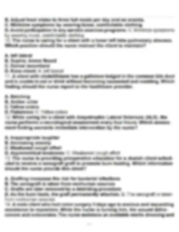 Med Surg Final HESI Exam Study Guide 2024 – Key Concepts, Practice ...