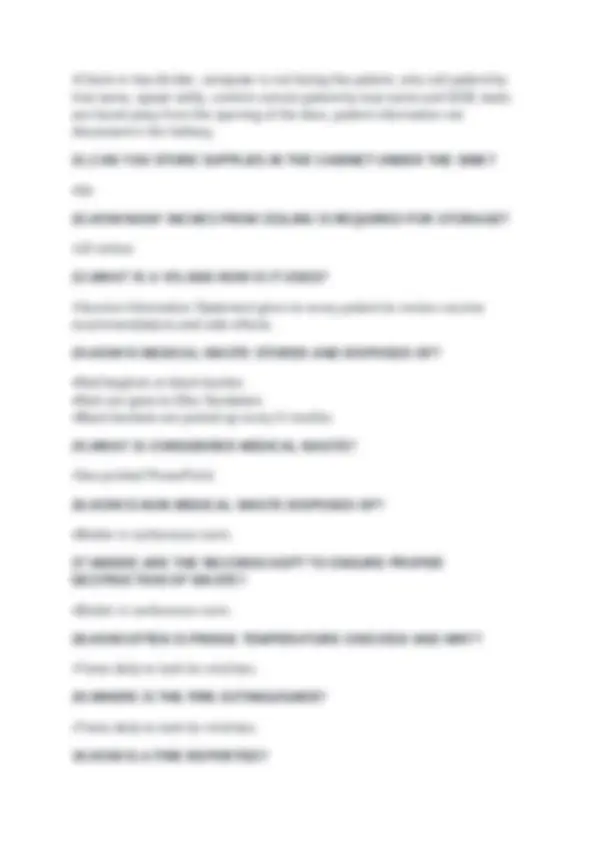 AAAHC QUIZ Study set with 100% verified/polished solutions- excellence ...