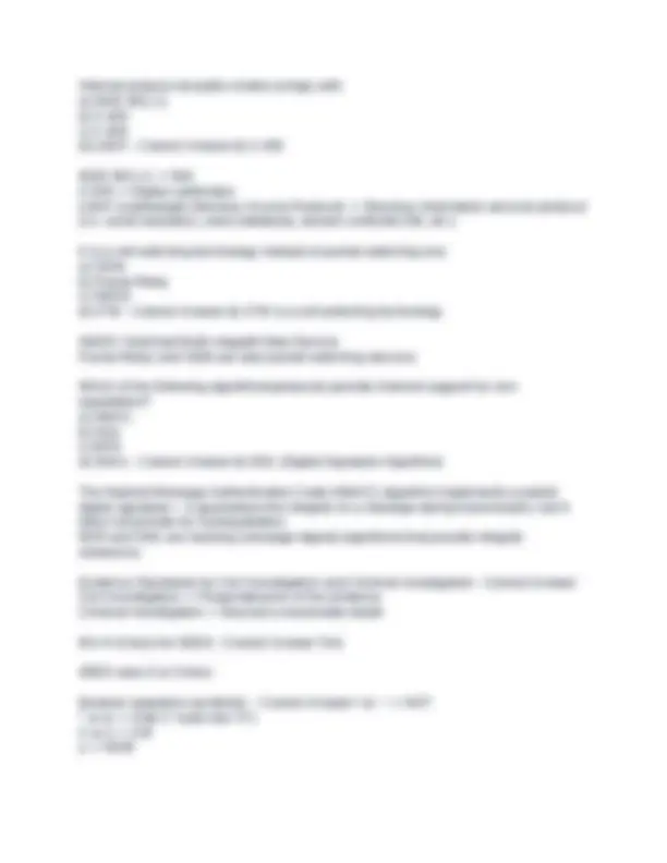 CISSP Exam Questions To Study/Review 1 With 100% Correct And Verified ...