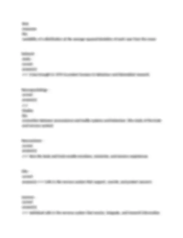 Psychology 101 Exam 1 Questions With Correct Answers. | Exams ...