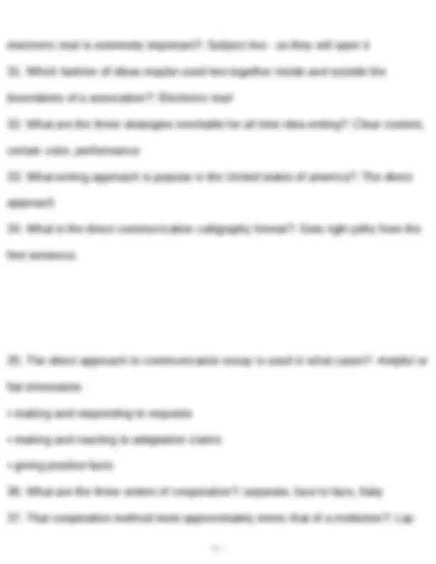 GEB 3213 Last Test Hayes FSU tested questions with revised correct ...