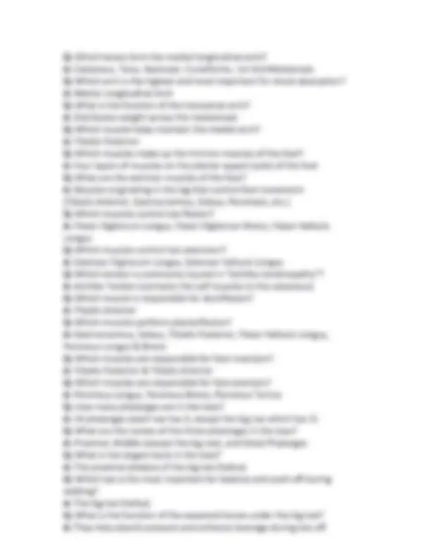 SPORTS MEDICINE AND ANATOMY OF THE LOWER LIMB COMPLETE SOLUTIONS, Exams ...