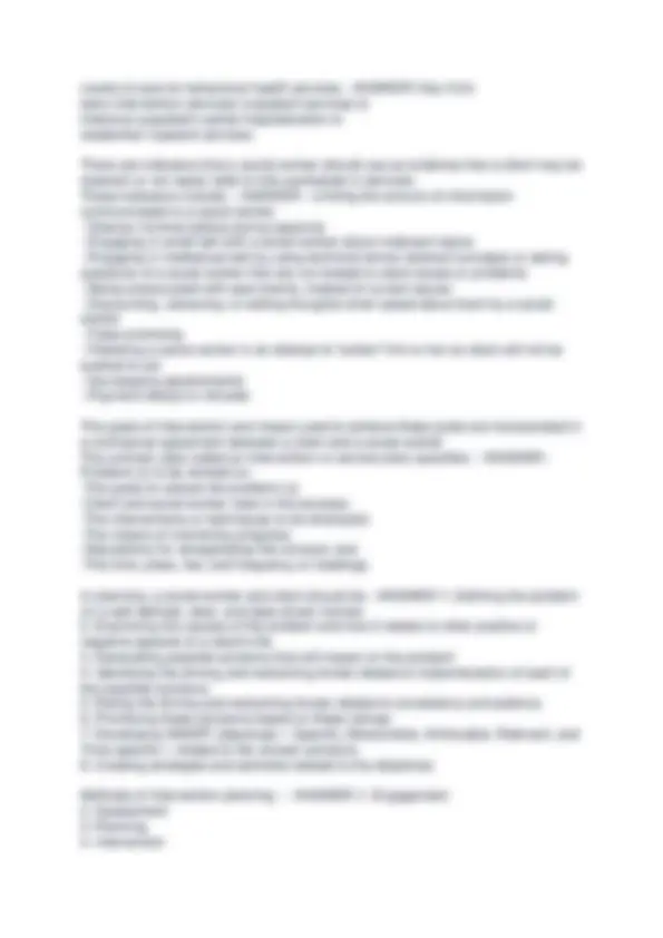 MASTER OF SOCIAL WORK (MSW) Exam Questions With 100% Correct Answers ...