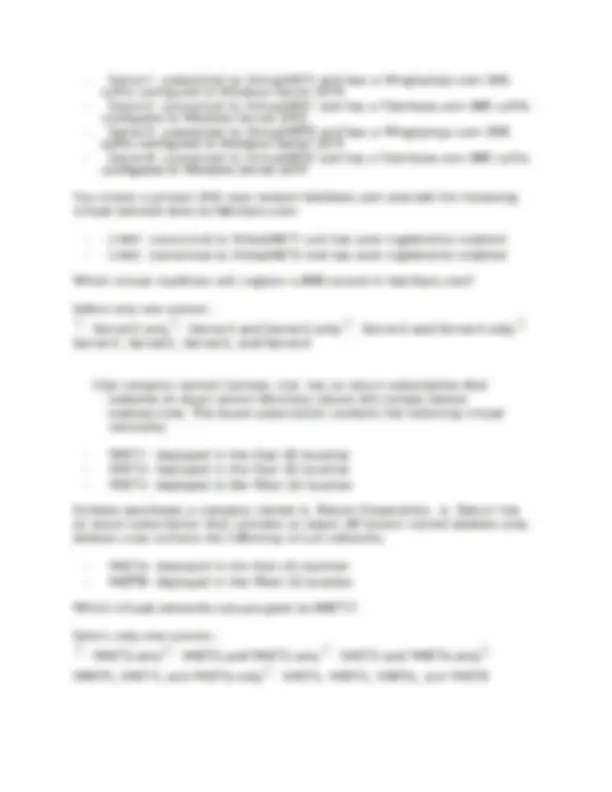 Az 104 Renewal Exam Questions and Answers | Exams Web Programming and ...