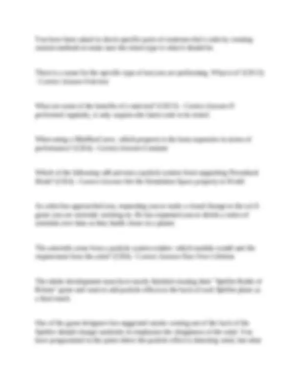 Unity Certified Programmer Exam: Mock Test Questions and Answers ...