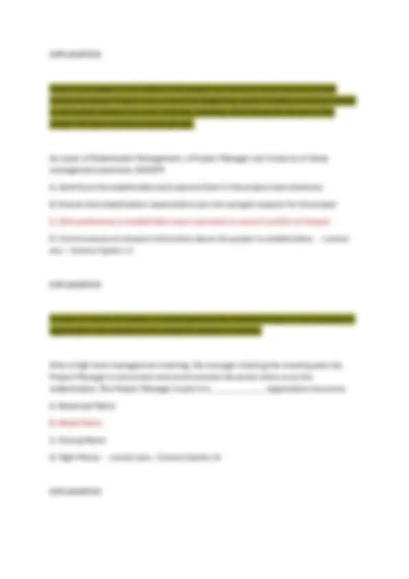 Project Management Professional (PMP) 2025 – Full Exam Blueprint ...
