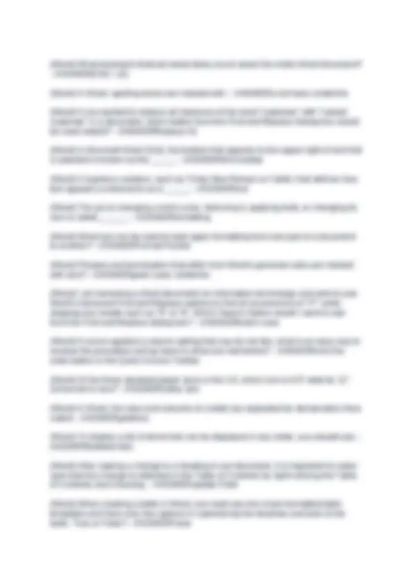 CGS 1060 Computer Fundamentals: Questions and Answers Study Guide ...