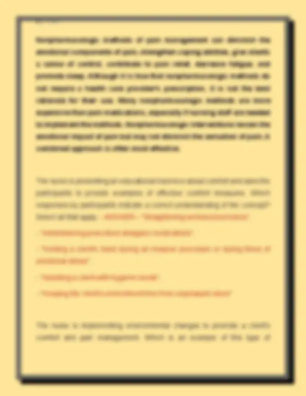 NUR 105 Final Exam – Verified 2025 Edition with 100 Detailed Questions ...