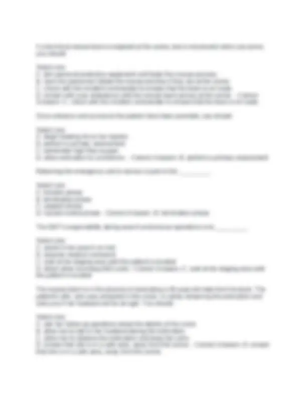 Chapter 38 Quiz - Vehicle Extrication and Special Rescue Questions with ...