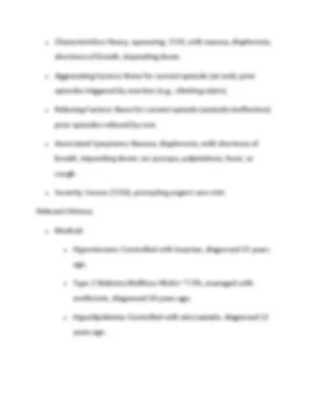 Acute Coronary Syndrome: A Case Study of Chest Pain Evaluation | Exams ...
