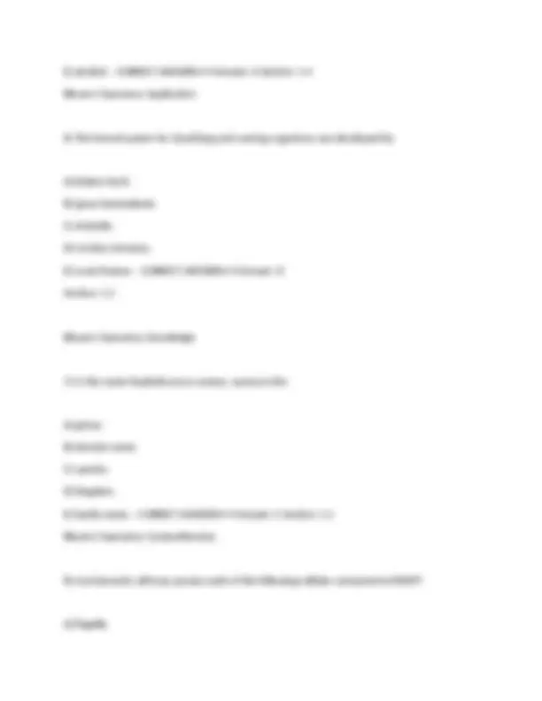 Microbiology Chapter 1 Exam 2025 With 100% Correct Answers | Exams ...