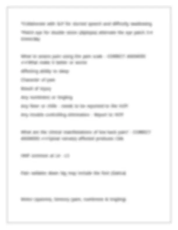 Med Surg Exam #2 WKU Nursing QUESTIONS WITH ANSWERS | Exams Nursing ...