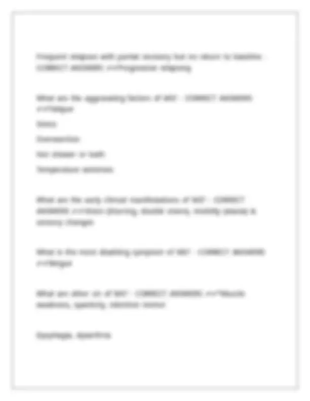 Med Surg Exam #2 WKU Nursing QUESTIONS WITH ANSWERS | Exams Nursing ...