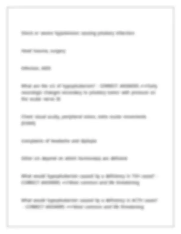 Med Surg Exam #2 WKU Nursing QUESTIONS WITH ANSWERS | Exams Nursing ...