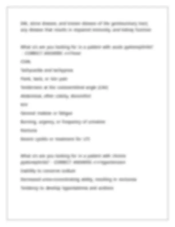 Med Surg 2 WKU Nursing Exam 1 QUESTIONS WITH ANSWERS | Exams Nursing ...