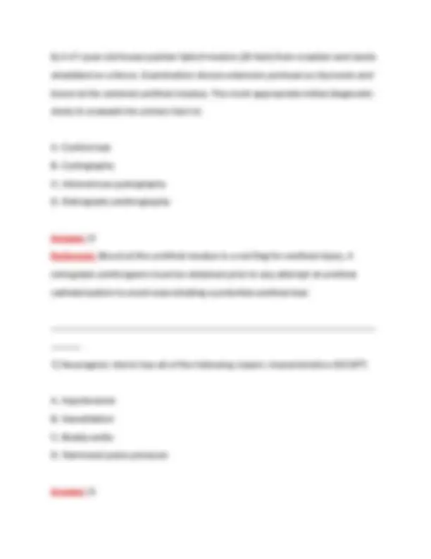 ATLS 10th Edition Post Test 1 Actual Qs with Verified Ans (2025 / 2026 ...