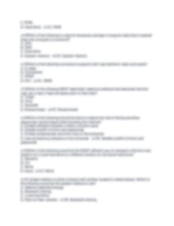 IT Fundamentals Exam Questions and Solutions 2025/2026 | Exams ...