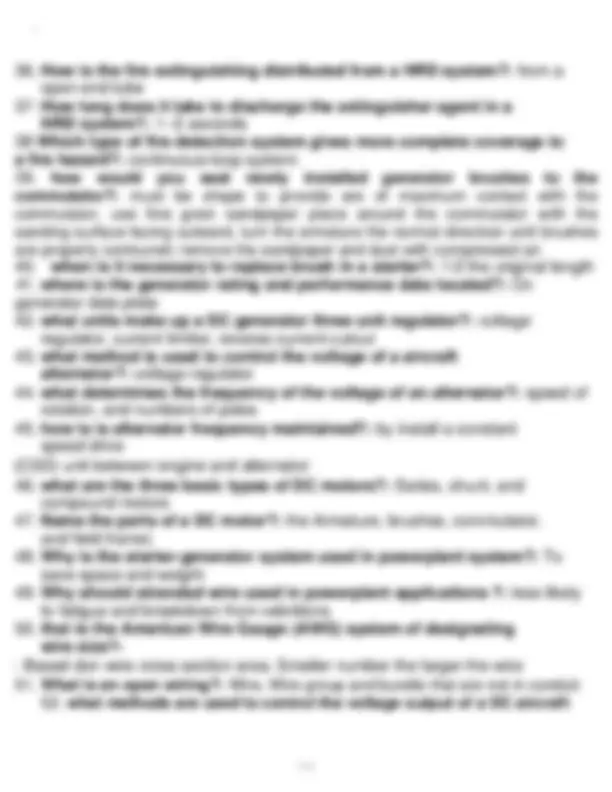 Aircraft Powerplant Oral Exam Q&A: Engine Systems and Maintenance ...
