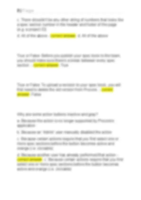 PROJECT MANAGEMENT PROCORE CERTIFICATION 2025 UPDATED EXAM WITH ...