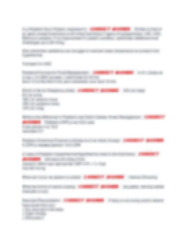 SNHD Protocol Exam Rev [ACTUAL EXAM] LATEST VERSION [QUESTIONS AND ...