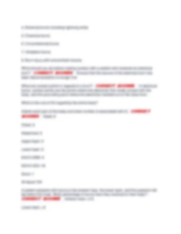 SNHD Protocol Exam Rev [ACTUAL EXAM] LATEST VERSION [QUESTIONS AND ...